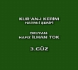 Kuran- Kerim Hatm-i erifi | 3. Cz
